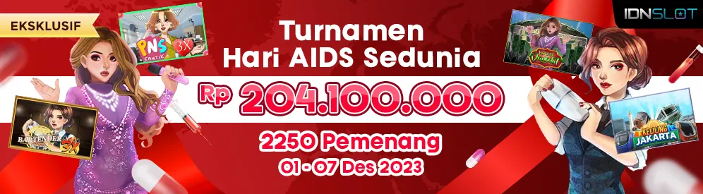 Turnamen IDNSLOT Hari AIDS Sedunia